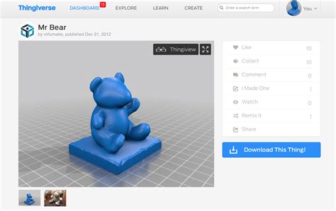 Thingiverse 